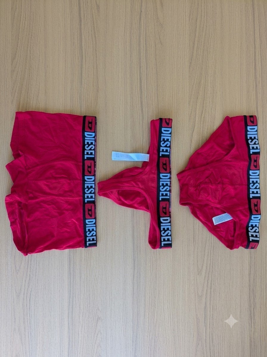 Diesel Heren Ondergoed Set maat L - Boxer, Slip, String Rood, Kleding | Heren, Ondergoed, Verzenden, Rood, Diesel, Overige typen