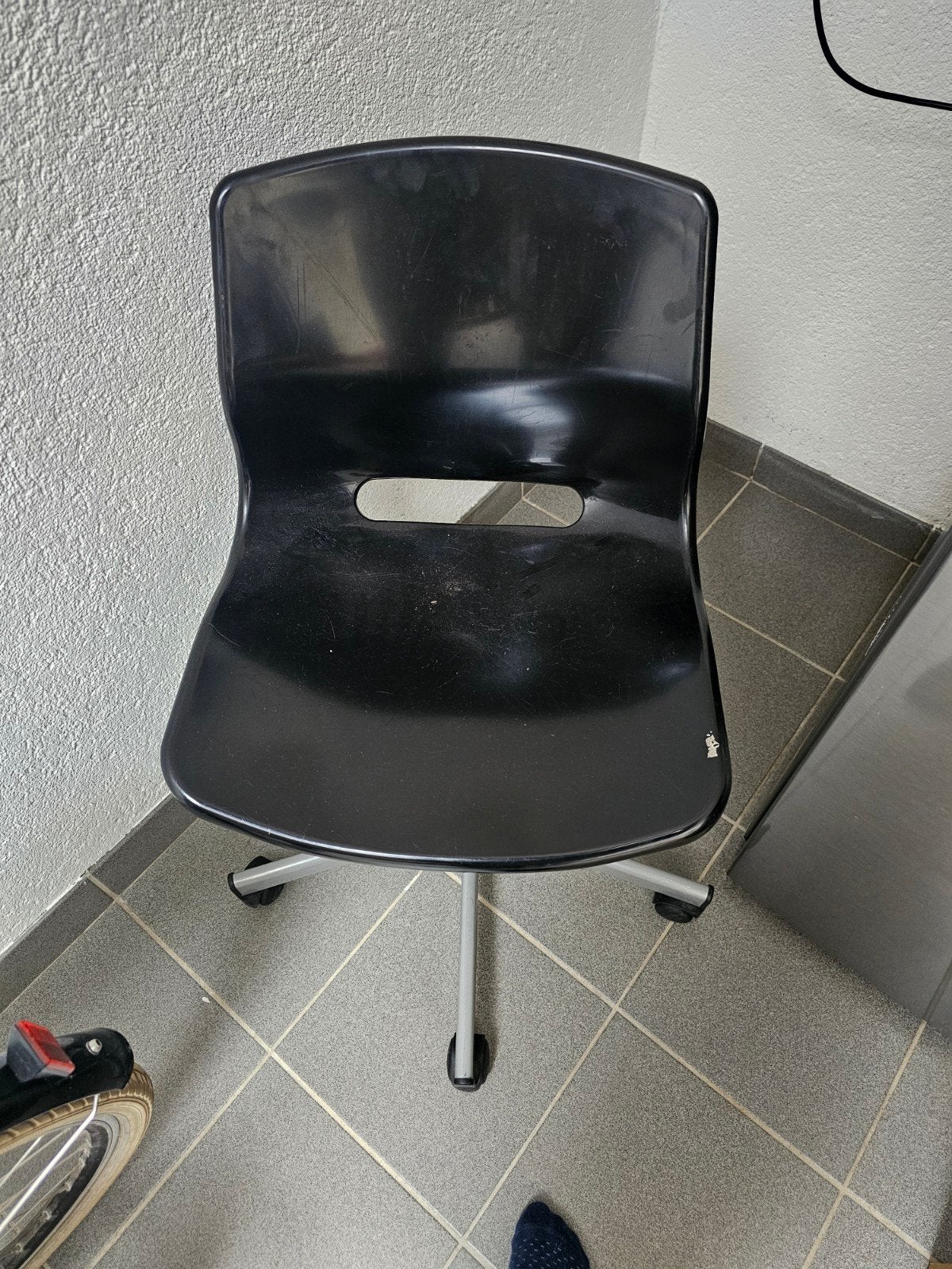 Bureaustoel gratis, Ophalen, Gebruikt, Zwart