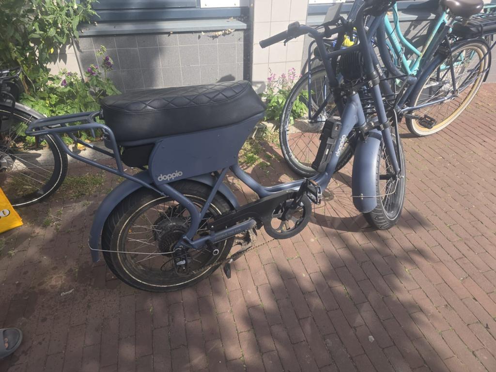 Doppio fatbike, Ophalen, Minder dan 10 versnellingen, Minder dan 49 cm, Zo goed als nieuw