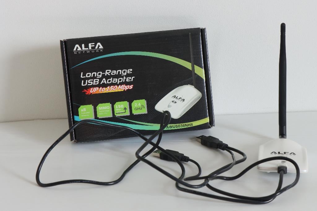 Alfa netwerk adapter., Computers en Software, Netwerk switches, Ophalen of Verzenden