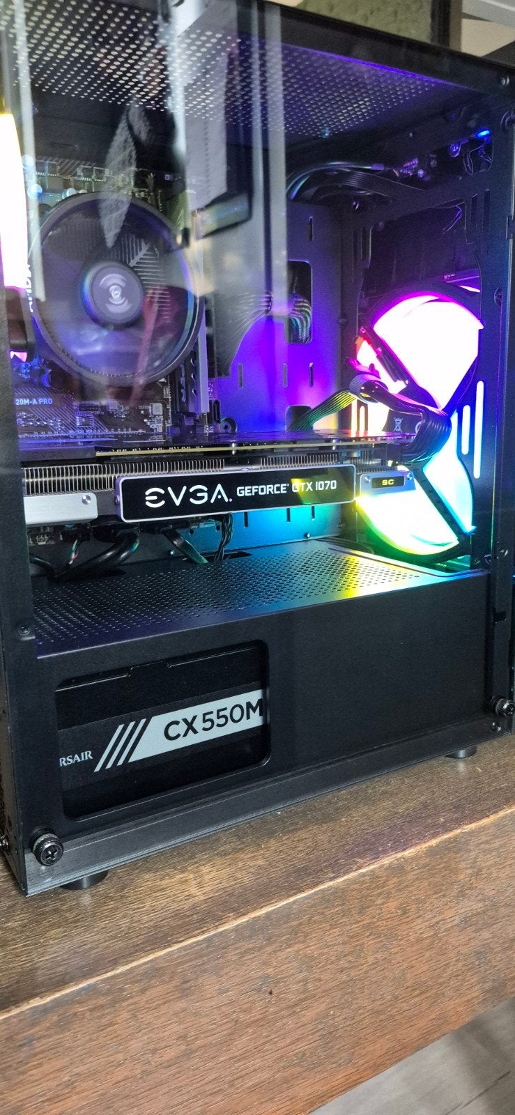 Game Pc RYZEN 5 GTX1070 8GB 16GB DDR4 INTERN