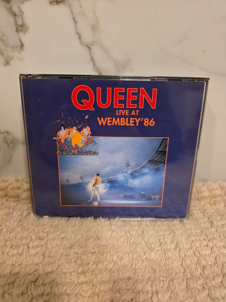 Queen – Live At Wembley '86 (2CD) compleet, Ophalen of Verzenden, Zo goed als nieuw