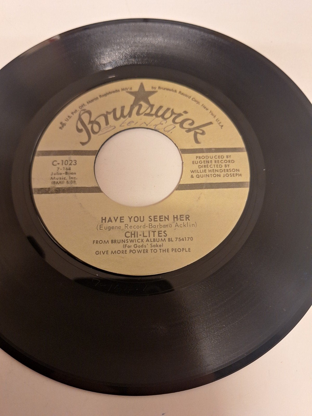 Chi Lites - Have you seen her, 1971., Verzenden, 7 inch