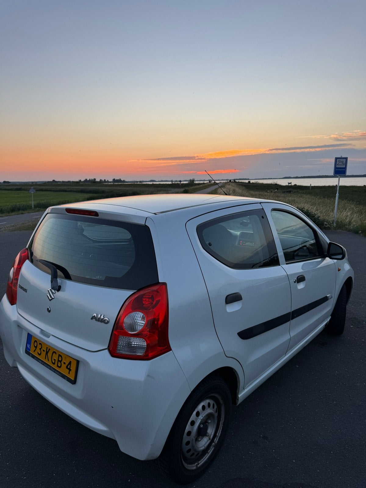 Suzuki Alto 1.0 2009 Wit, Auto's, Suzuki, Voorwielaandrijving, 200 kg, 4 stoelen, Origineel Nederlands