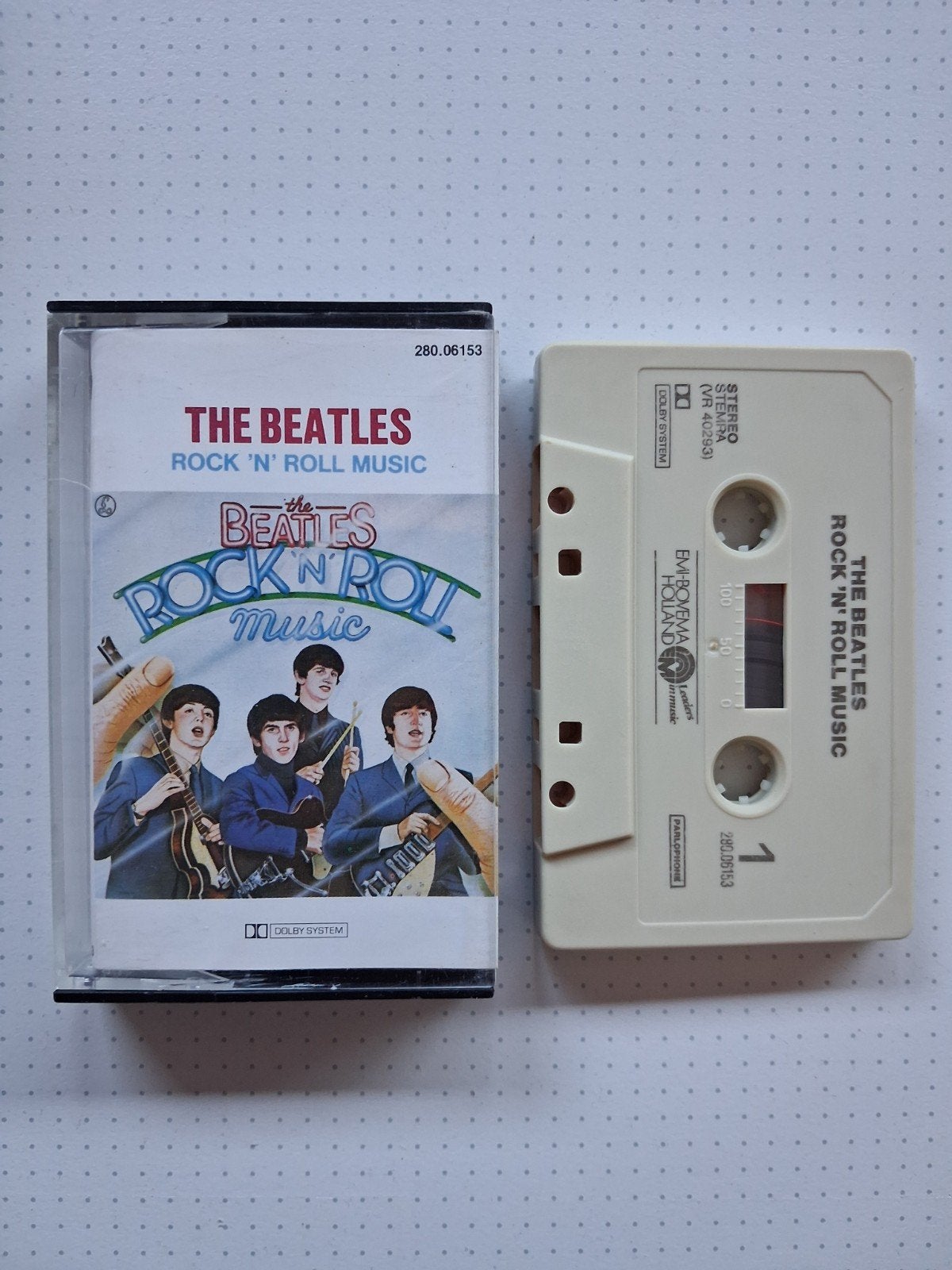 The Beatles - Rock 'n' Roll Music Cassette (Dolby System), Cd's en Dvd's, Cassettebandjes, Gebruikt, 1 bandje, Ophalen of Verzenden