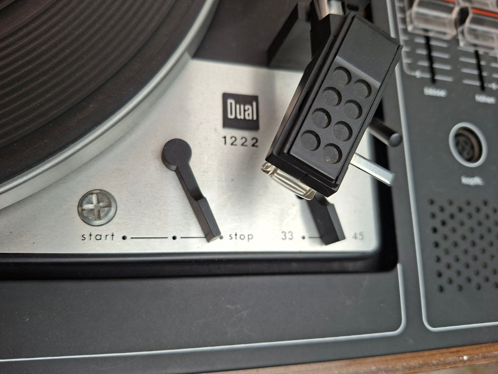 Vintage Rosita 2000 Exklusiv Stereo Set met Dual 1222, Ophalen, Niet werkend, Platenspeler, Dual
