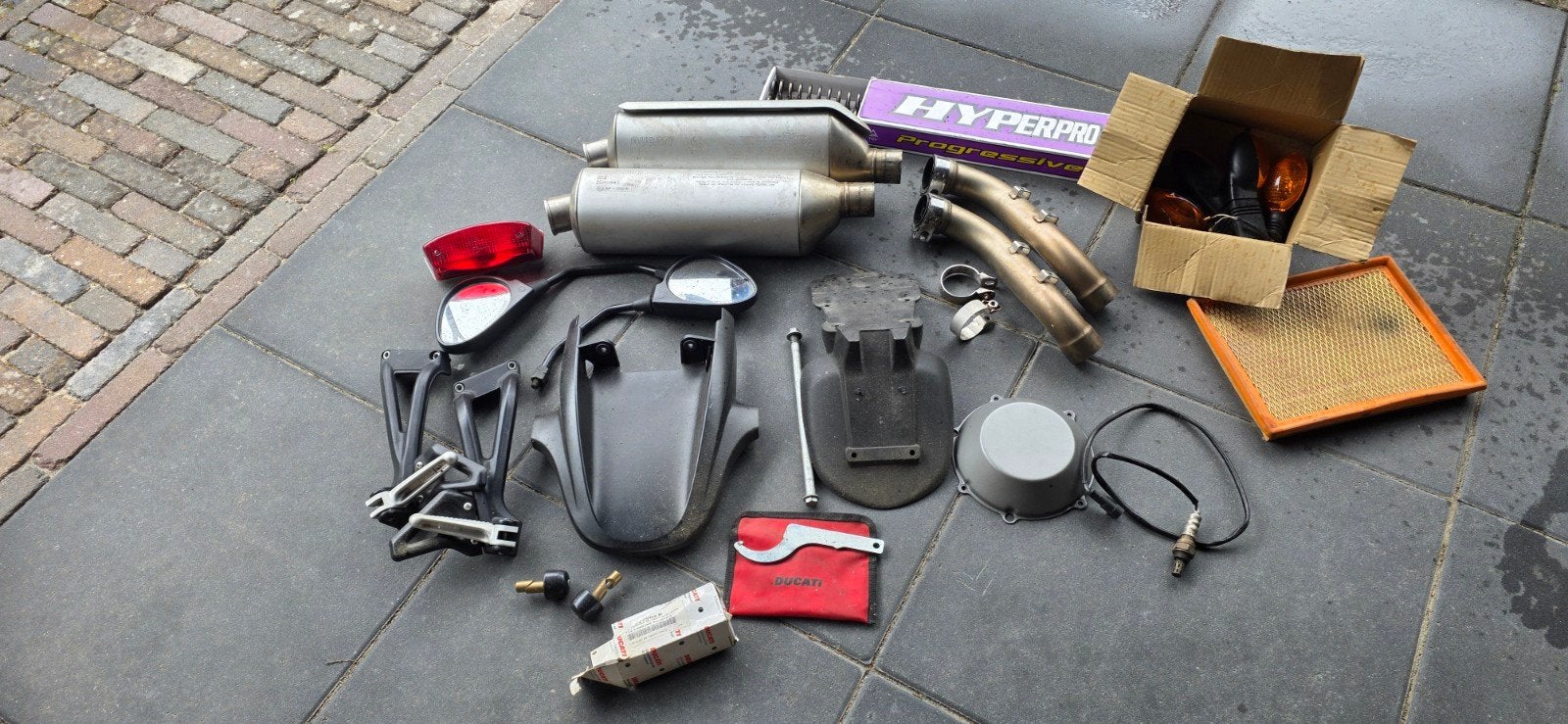 Originele Ducati Monster S4R 998 2006 onderdelen, Ophalen of Verzenden, Gebruikt