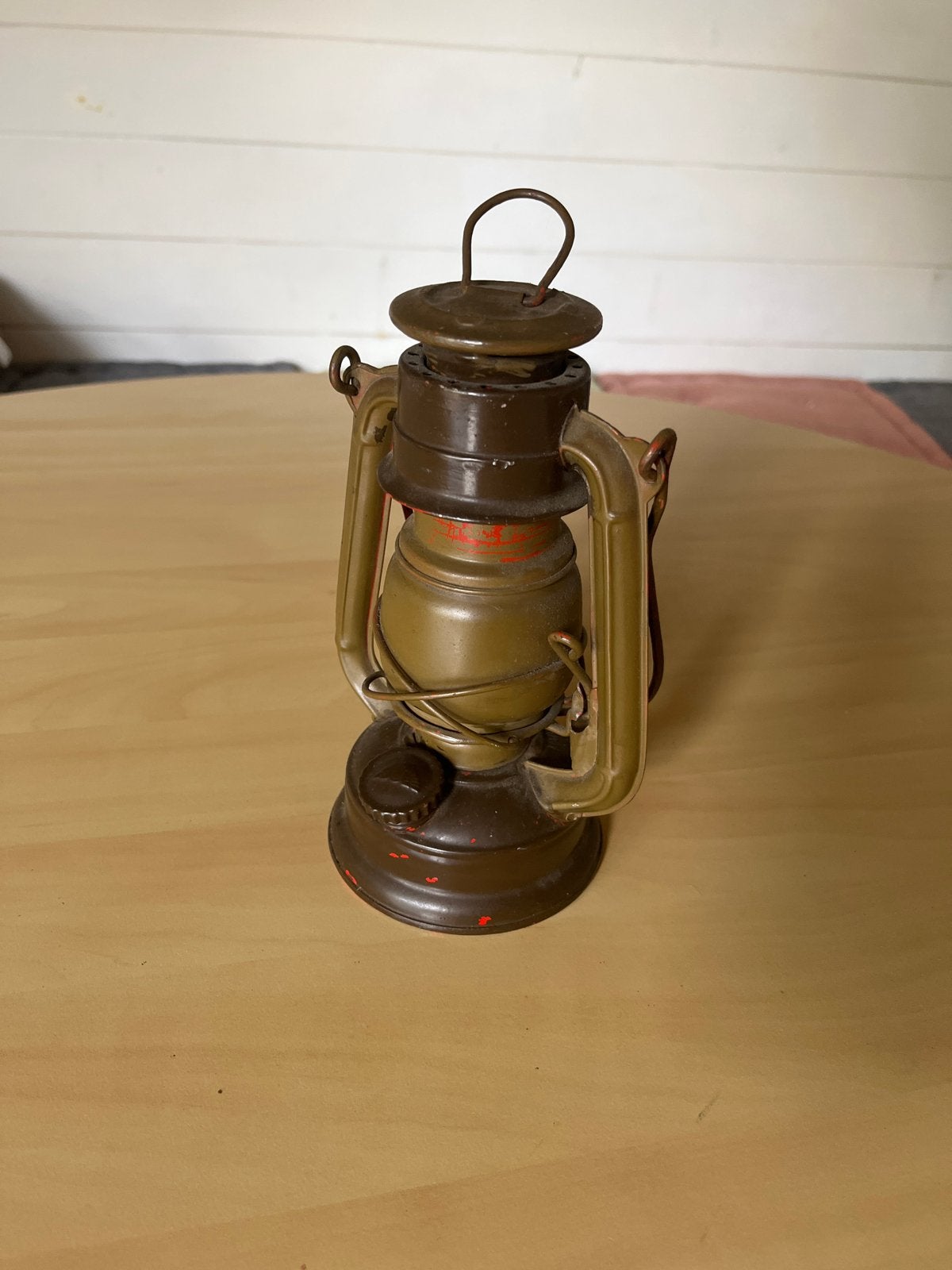Vintage Winged Wheel olielamp - Made in Japan, Ophalen of Verzenden