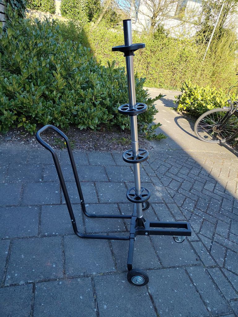 Opslag trolley banden  tot 19 inch, Ophalen