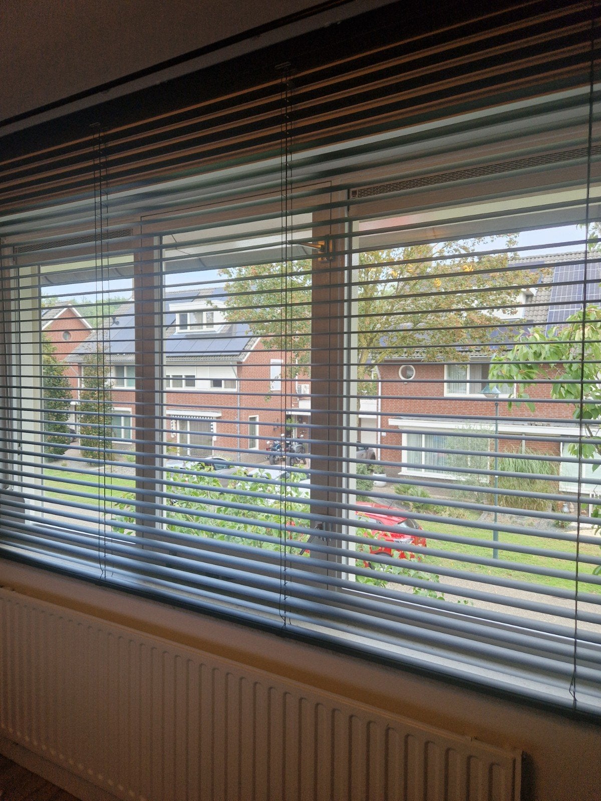 Zwarte jaloezie 165x256 cm, zo goed als nieuw, Huis en Inrichting, Ophalen, Zo goed als nieuw, Zwart, Jaloezie