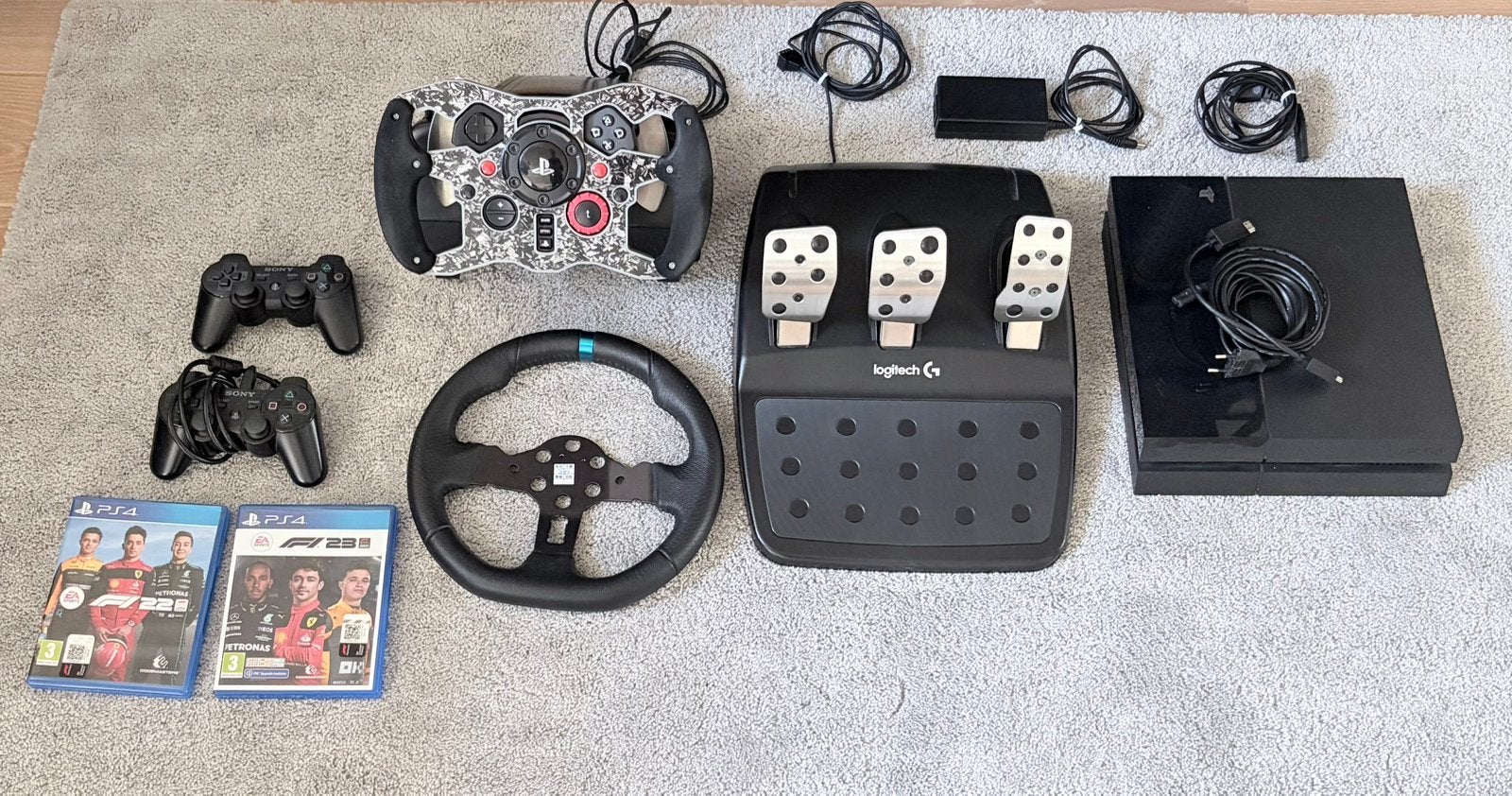 Ps4 + Logitech G29 incl f1 stuur 2x f1 spel, Computers en Software, Videokaarten, Ophalen, Zo goed als nieuw, GDDR6