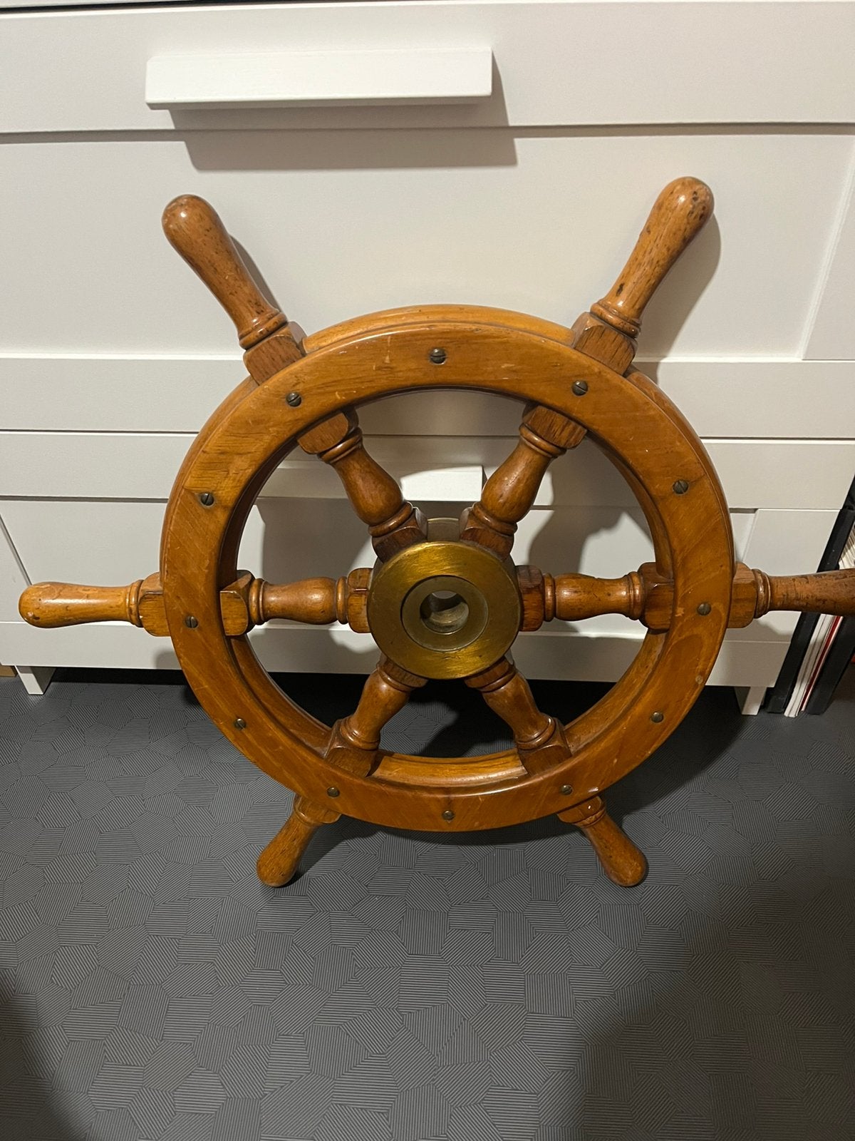 Scheepsroer scheepsstuur roer, Verzamelen, Ophalen of Verzenden, Gebruikt