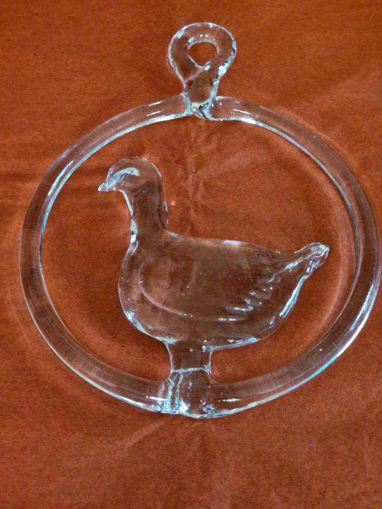 Vintage Kosta Boda Raamhanger/Zonvanger GANS Bertil vallien, Ophalen of Verzenden