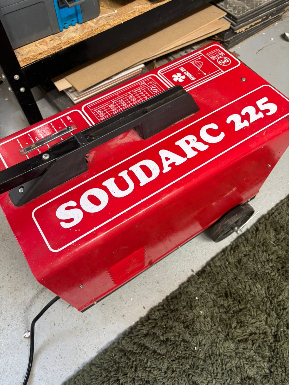 Soudarc 225 Elektrode Lasapparaat 230V / 400V, Ophalen, Gebruikt, Elektroden