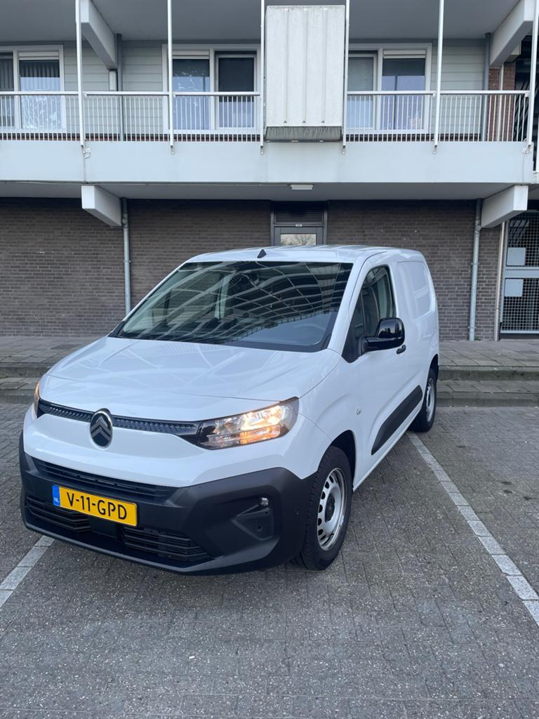 Citroën Berlingo Van GB 1.5 Bluehdi 100pk S&S L1 2024 Wit, Voorwielaandrijving, 730 kg, Zwart, 4 cilinders
