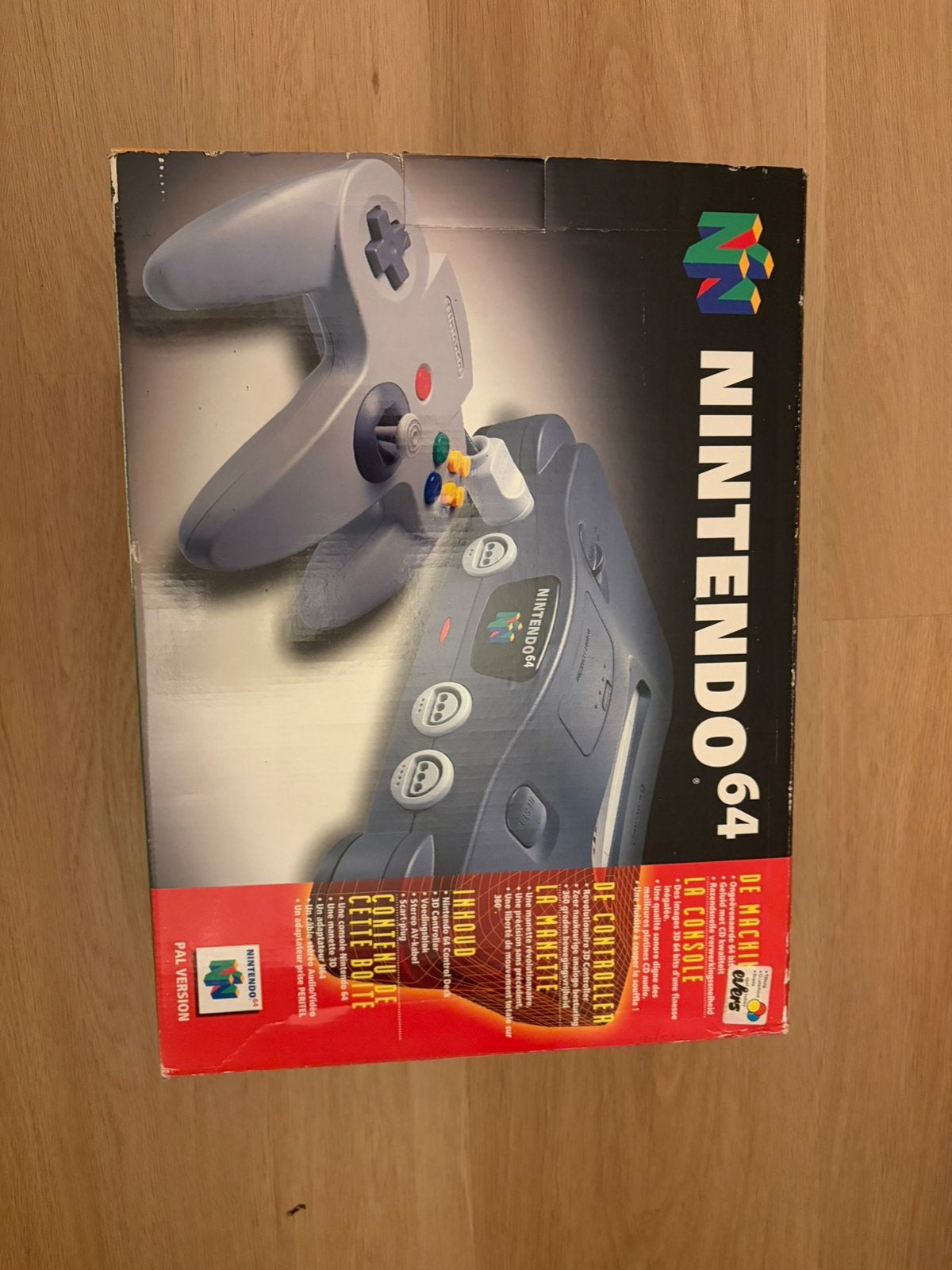 Nintendo 64 met originele doos, piepschuim en 5 spellen, Spelcomputers en Games, Spelcomputers | Nintendo 64, Ophalen, Gebruikt