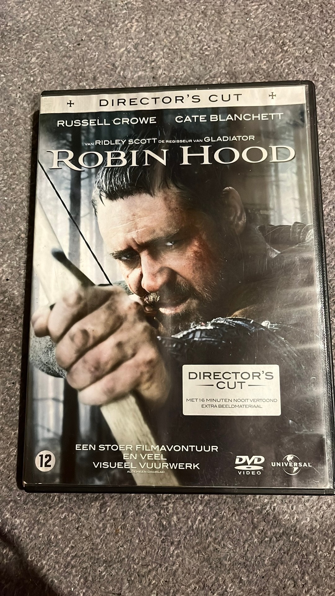 Dvd Robin Hood, Cd's en Dvd's, Engels, Nederlands, Ophalen of Verzenden, Zo goed als nieuw