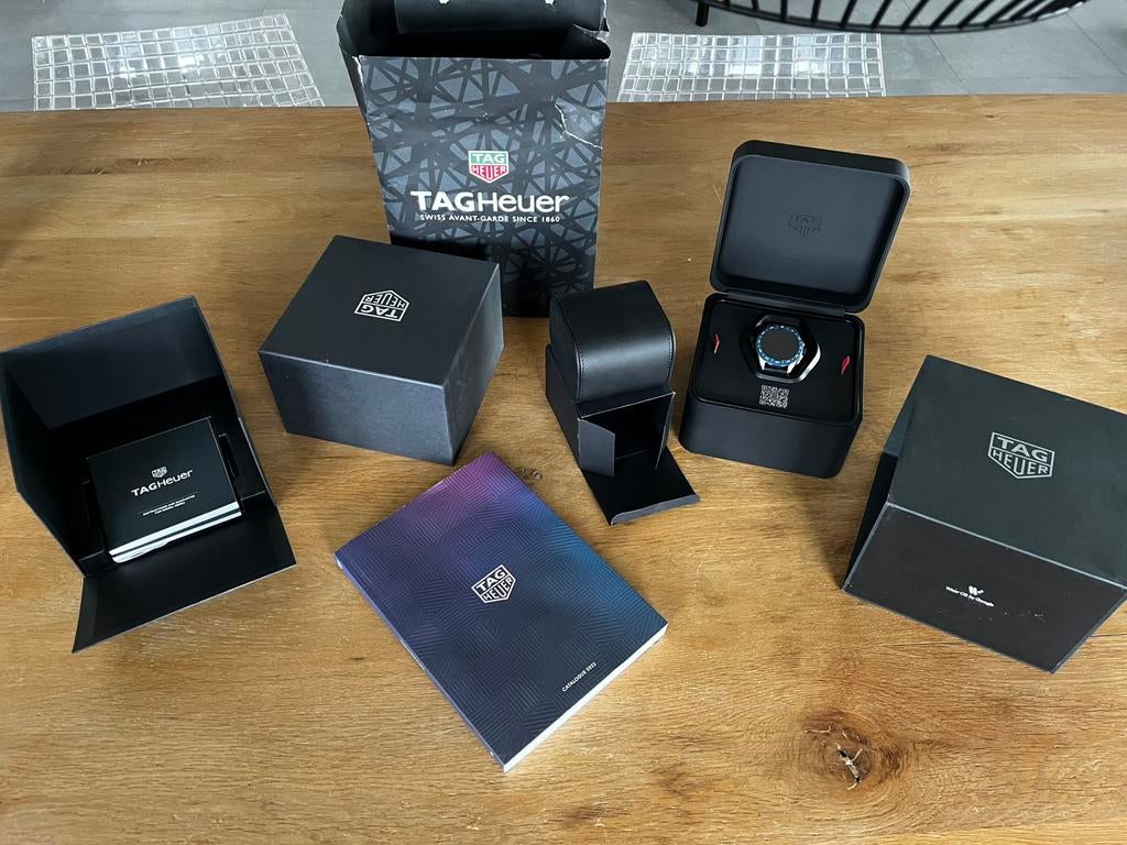 Tag Heuer horloge, Sieraden, Tassen en Uiterlijk, Horloges | Heren, Ophalen of Verzenden, Zo goed als nieuw, Staal, TAG Heuer