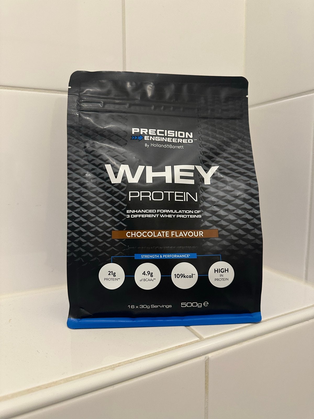 Precision Engineered Whey Protein Chocolade 500g, Ophalen of Verzenden, Nieuw, Poeder of Drank