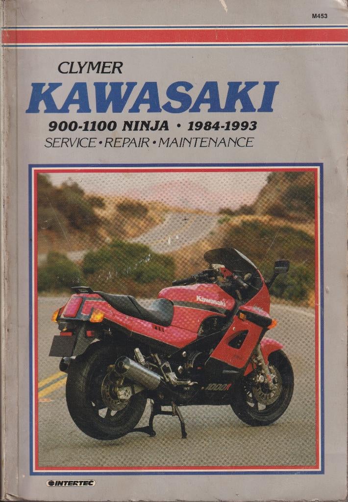 Kawasaki 900-1100 Ninja Ser repair Engels 1984-1993 Clymer, Ophalen of Verzenden, Gebruikt