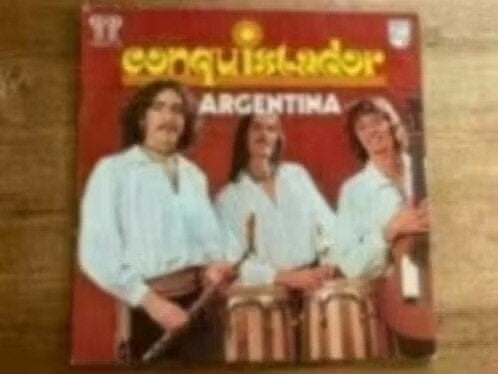 Lp Argentina . Conquistador. Voetbal 1978, Cd's en Dvd's, Ophalen of Verzenden, Gebruikt, 12 inch, LP