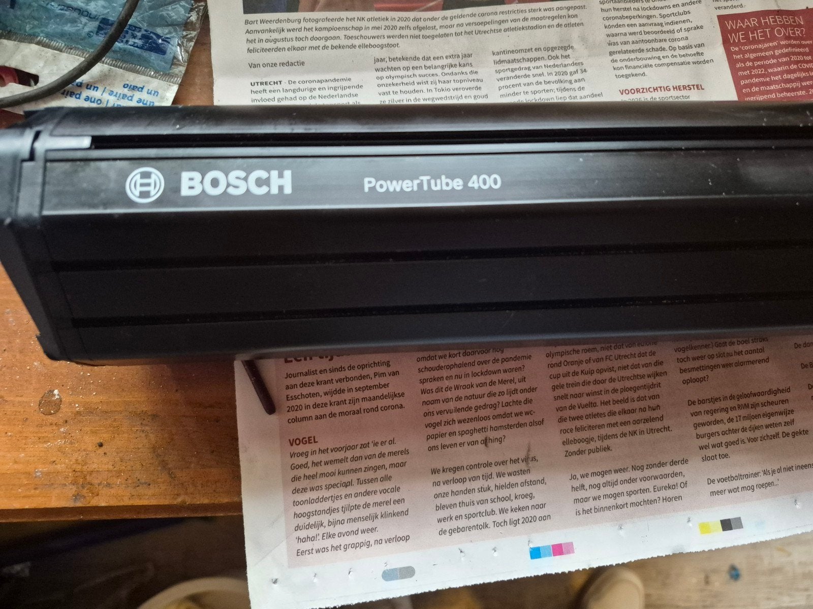Bosch PowerTube 400 E-bike Accu, Gebruikt