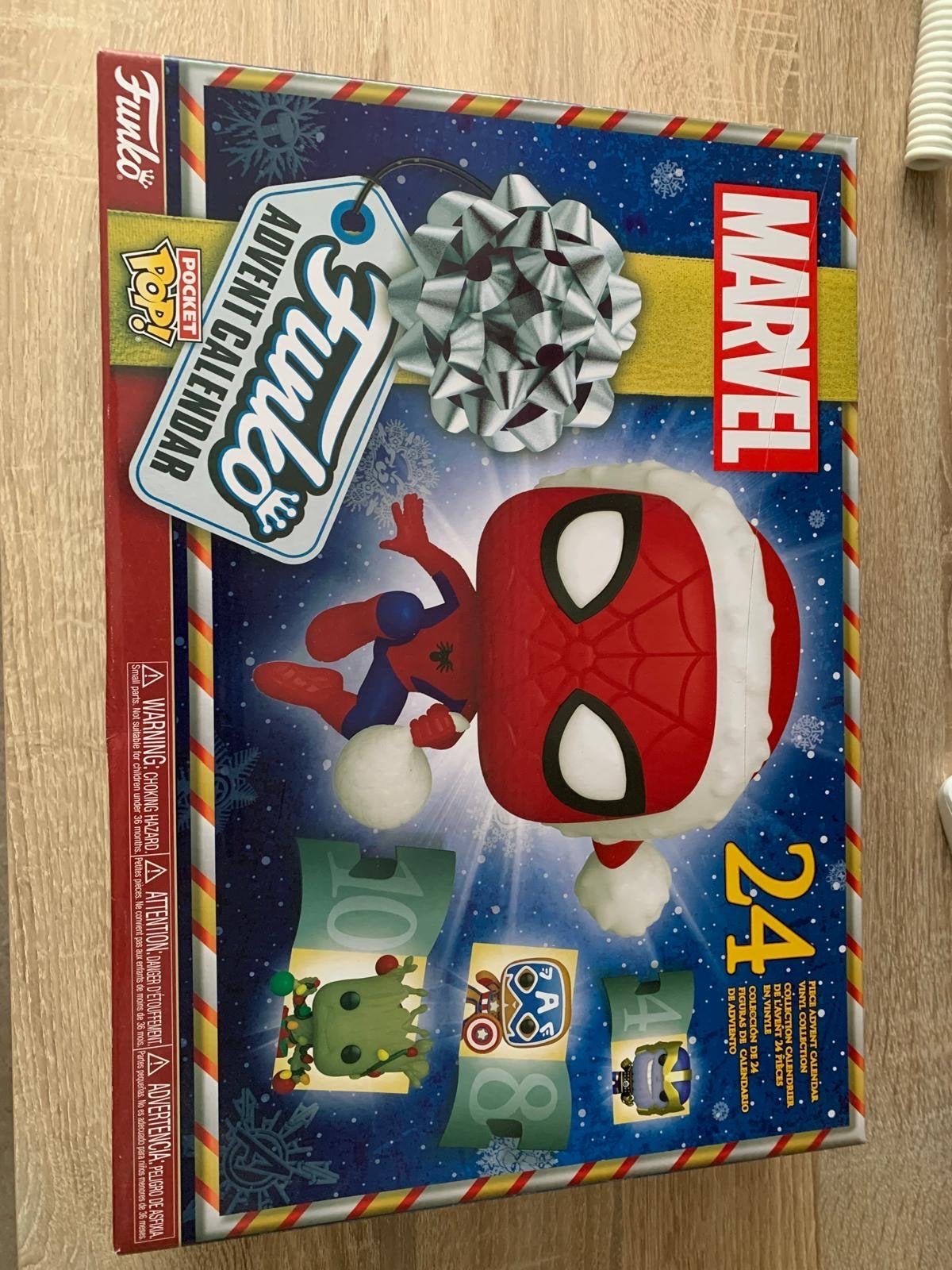 Funko adventkalender, Ophalen