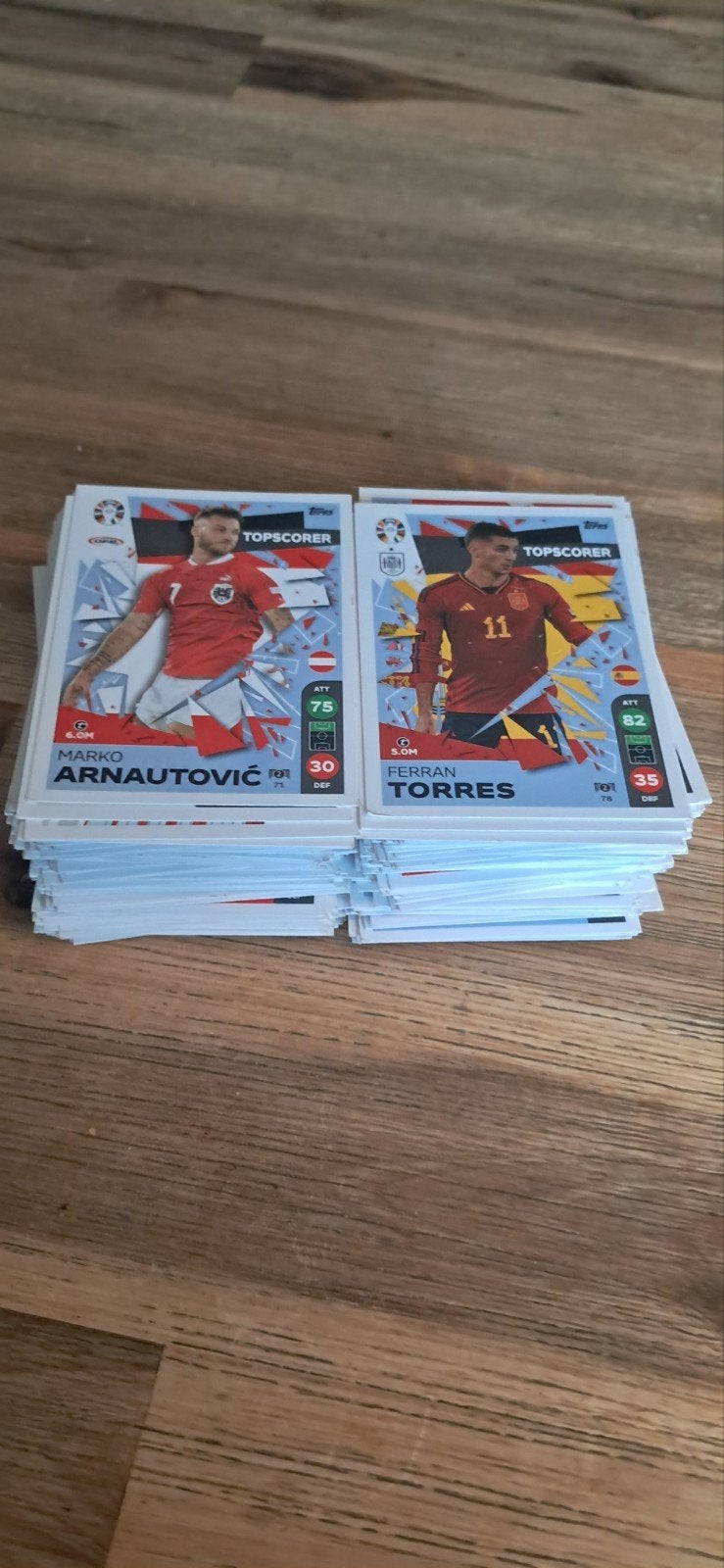 Voetbalkaartjes EK 2024 - Diverse Topps Match Attax kaarten, Verzamelen, Sportartikelen en Voetbal, Ophalen of Verzenden, Zo goed als nieuw