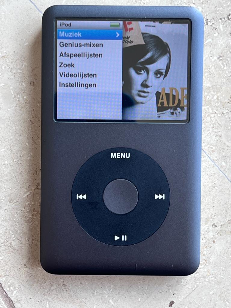 Apple iPod Classic MC297 160GB + orig. Apple Dock + AV kabel, Audio, Tv en Foto, Mp3-spelers | Apple iPod, 40 GB en meer, Classic