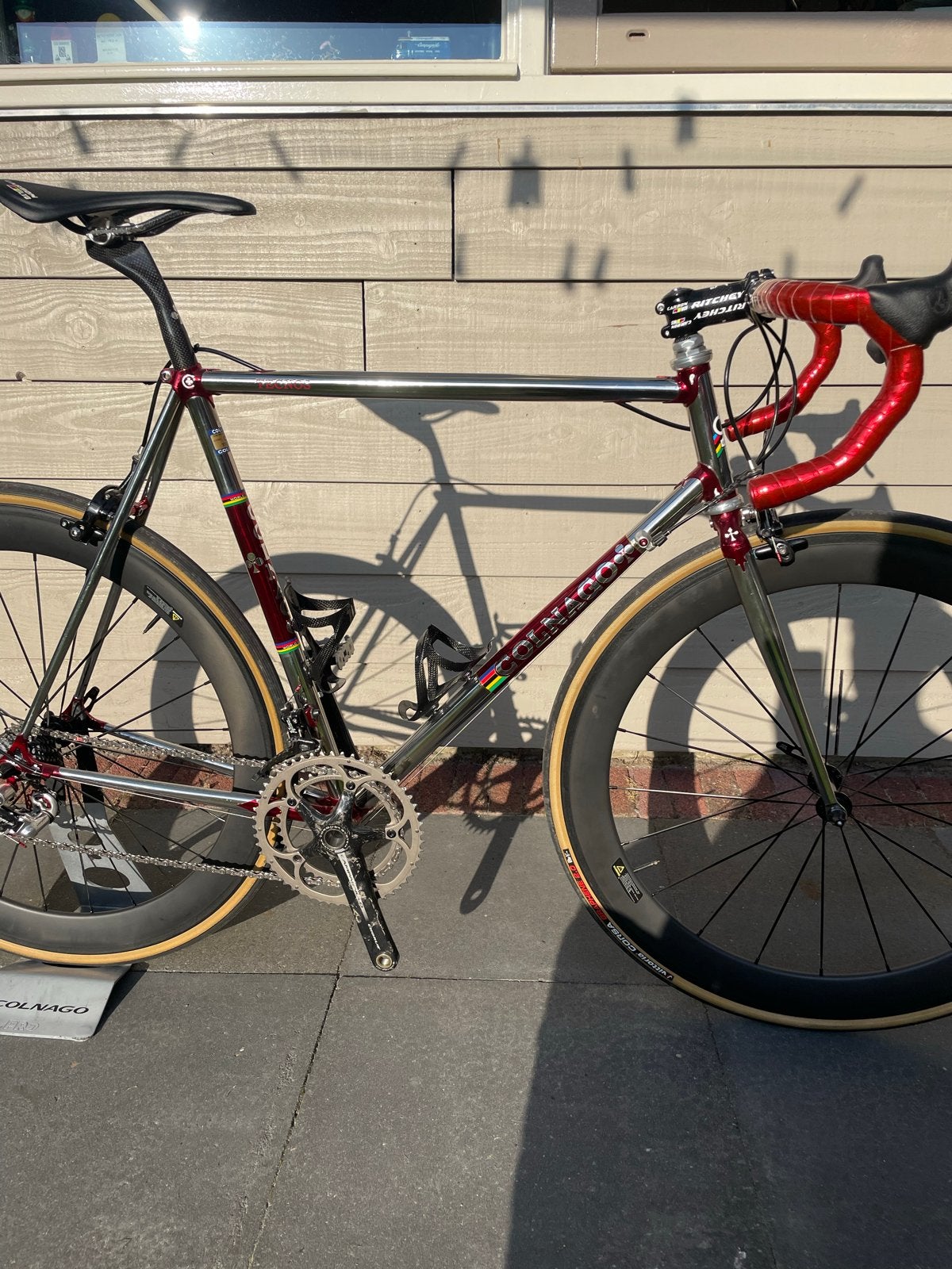 Colnago Tecnos Racefiets - Klassieke Stalen Schoonheid, 28 inch, Staal, Zo goed als nieuw, 15 tot 20 versnellingen