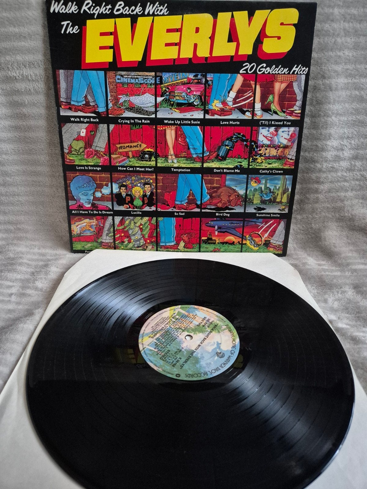 The Everlys - Walk Right Back With The Everlys LP, Cd's en Dvd's, LP, Gebruikt, Pop, Ophalen of Verzenden