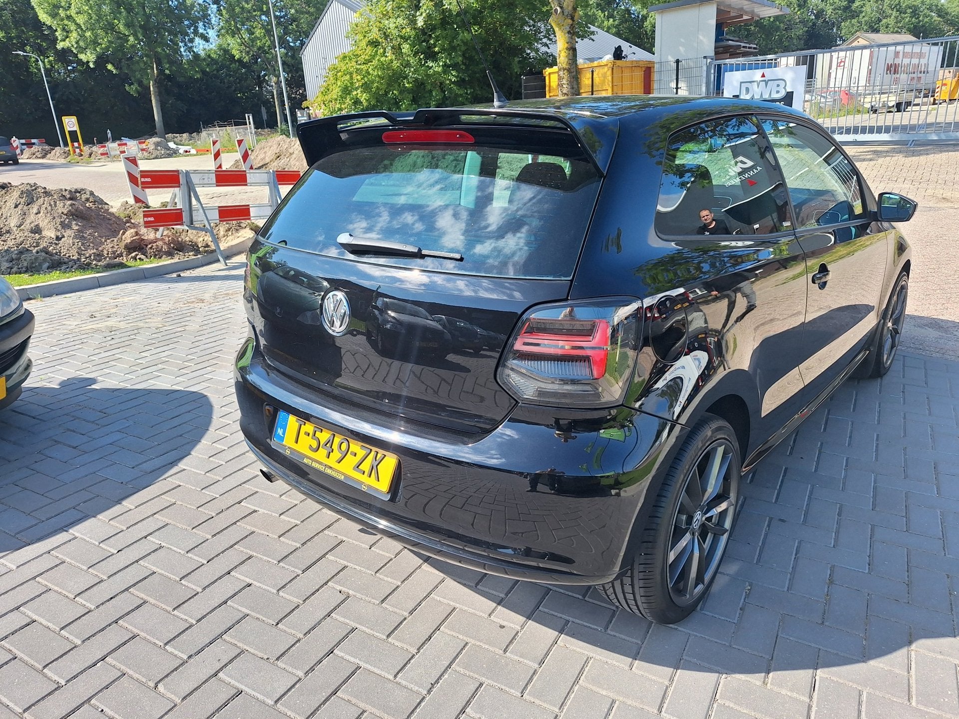 Volkswagen Polo 1.2 TSI Highline / Keurige auto / APK jul 20, Voorwielaandrijving, Euro 5, Automatische klimaatregeling, Zwart