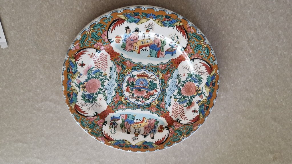 oude chinese schotel gemerkt, Ophalen of Verzenden
