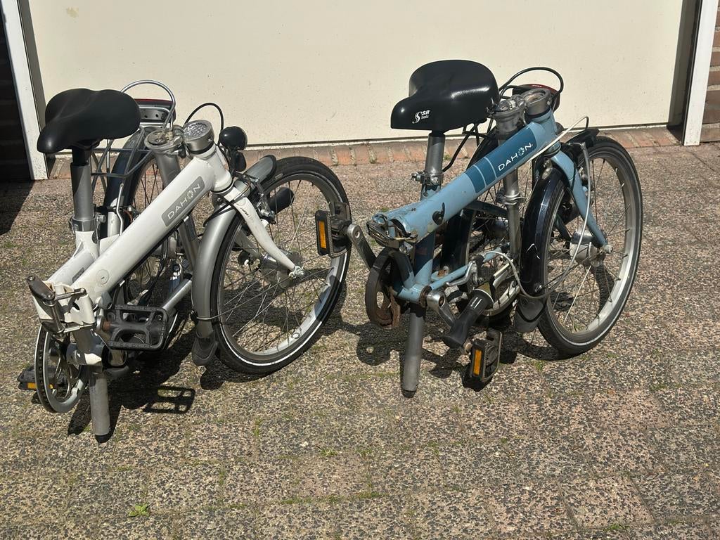 2x Dahon vouwfietsen met versnellingen, Fietsen en Brommers, Fietsen | Vouwfietsen, Ophalen, 20 inch of meer, Versnellingen, Zo goed als nieuw