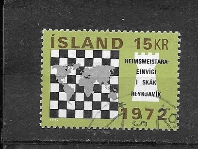 IJsland,mi.464, gestempeld, Verzenden, IJsland, Gestempeld