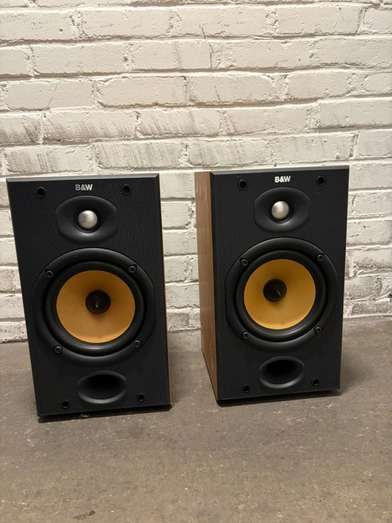 B&W speakers DM601 S2, Audio, Tv en Foto, Luidsprekers, Zo goed als nieuw, Front, Rear of Stereo speakers, 120 watt of meer, Bowers & Wilkins (B&W)