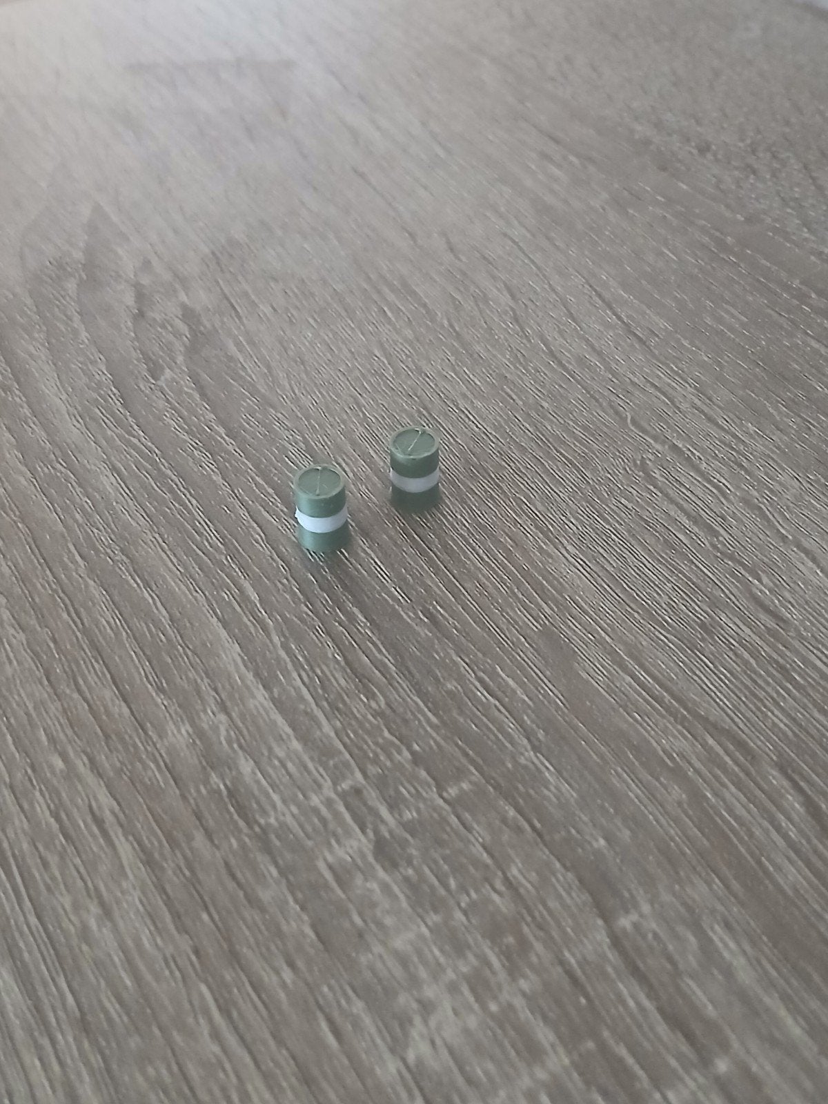 multicolor olievaten groen wit  h0, Verzenden