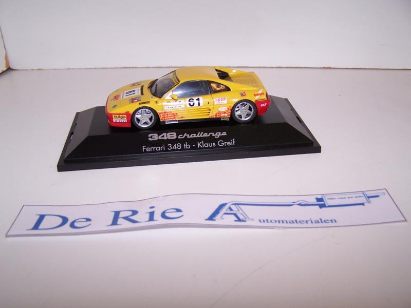 Ferrari 348 tb Klaus Greif Herpa, Hobby en Vrije tijd, Modelauto's | 1:43, Overige merken, Auto, Nieuw, Herpa