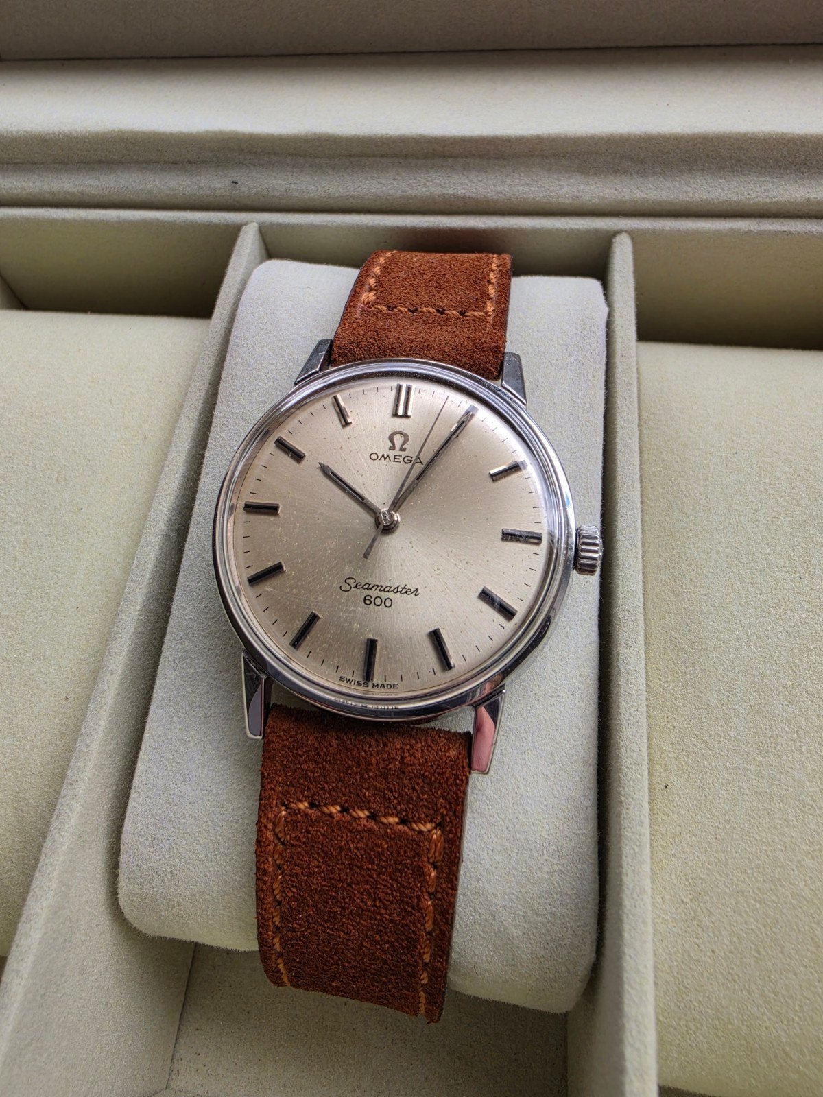 Omega Seamaster 600 - 135.011 - 1961, Sieraden, Tassen en Uiterlijk, Horloges | Heren, Ophalen of Verzenden, Zo goed als nieuw
