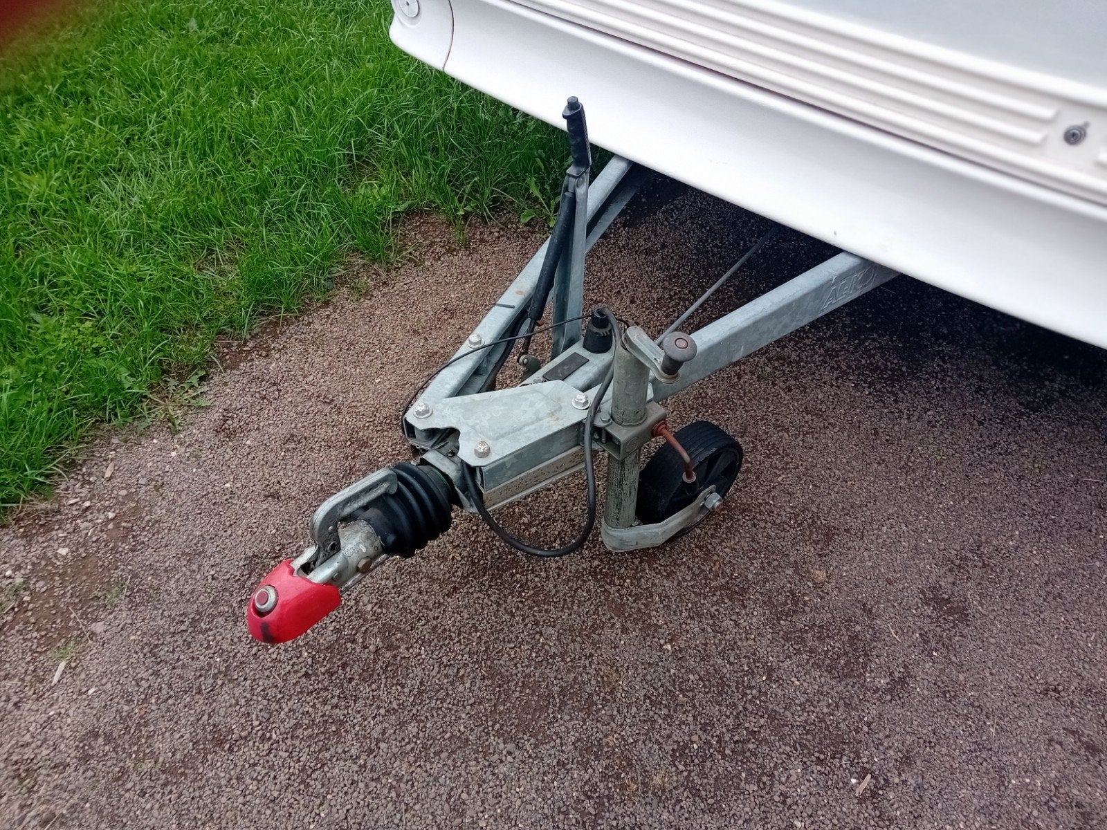 Nette LMC Münsterland Caravan met voorluivel.1989, Caravans en Kamperen, Particulier