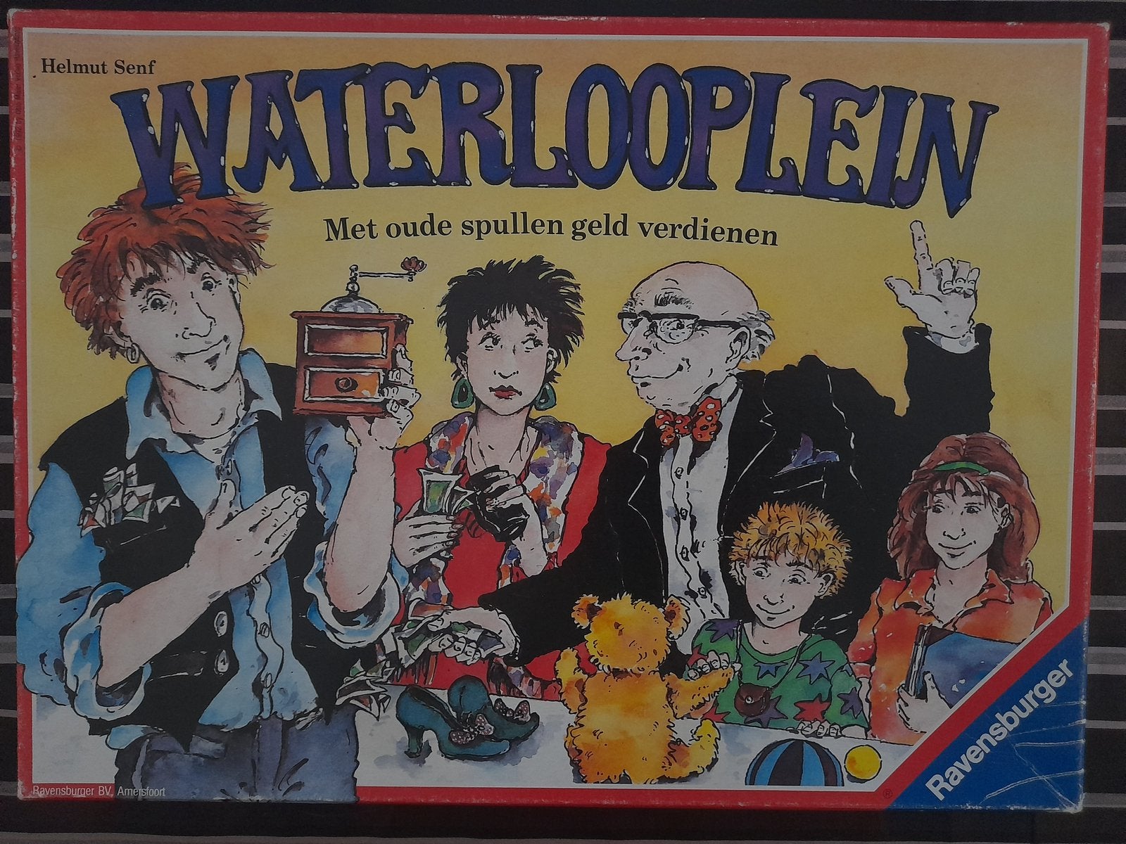 Leuk bordspel Waterlooplein van Ravensburger., Een of twee spelers, Ophalen of Verzenden, Gebruikt
