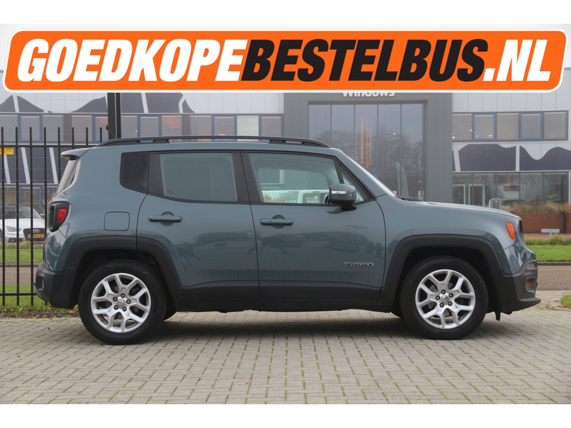 Jeep Renegade 1.6 MultiJet 120PK / Grijs kenteken / Euro 6 /, Auto's, Gebruikt, Euro 6, 4 cilinders, 1445 kg