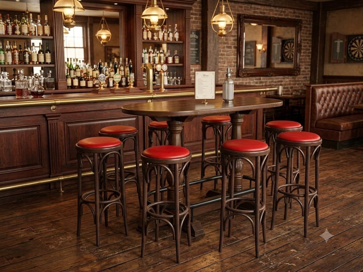 Barkrukken thonet, Ophalen