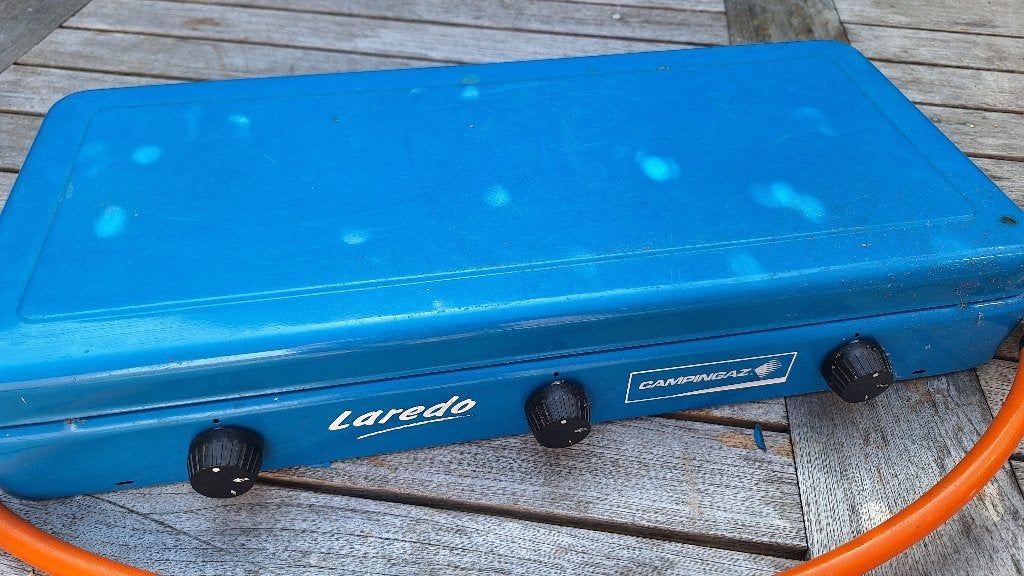 Campingaz Laredo, Ophalen, Gebruikt