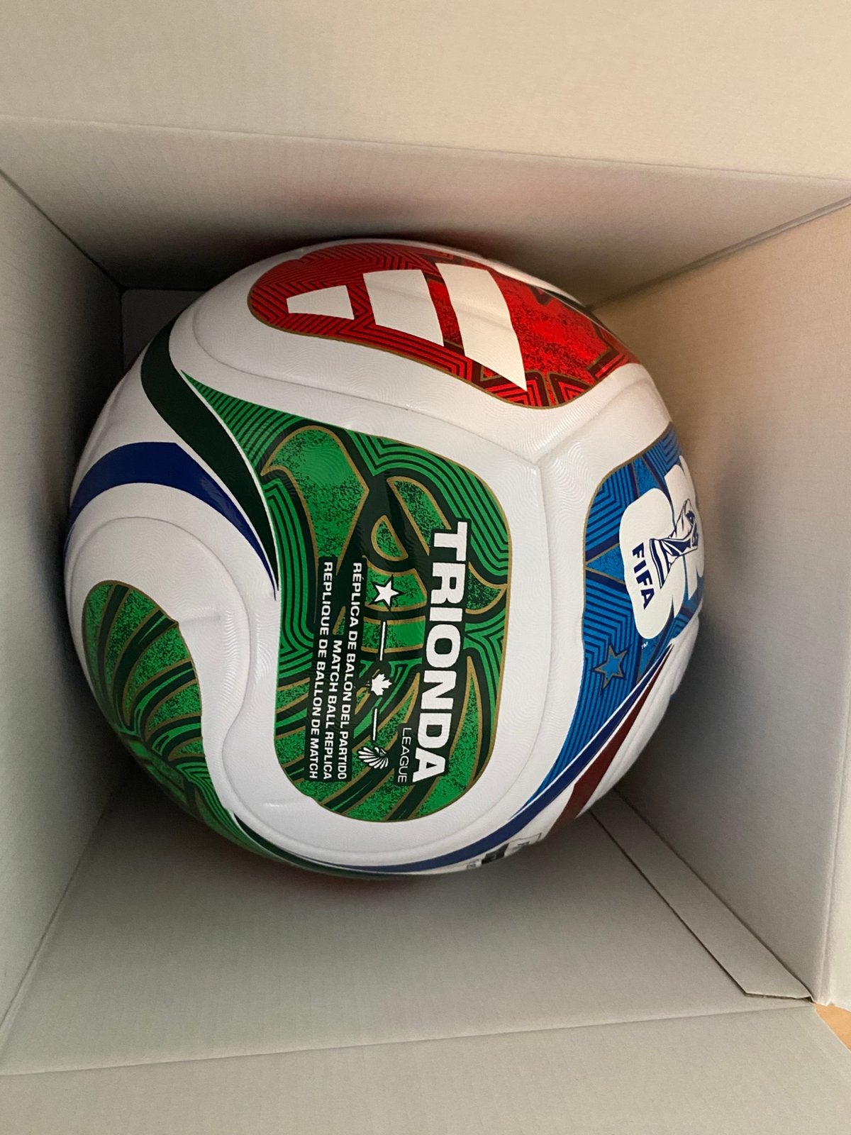 Adidas FIFA World Cup 2026 Trionda League Bal Maat 5, Ophalen of Verzenden, Nieuw, Bal