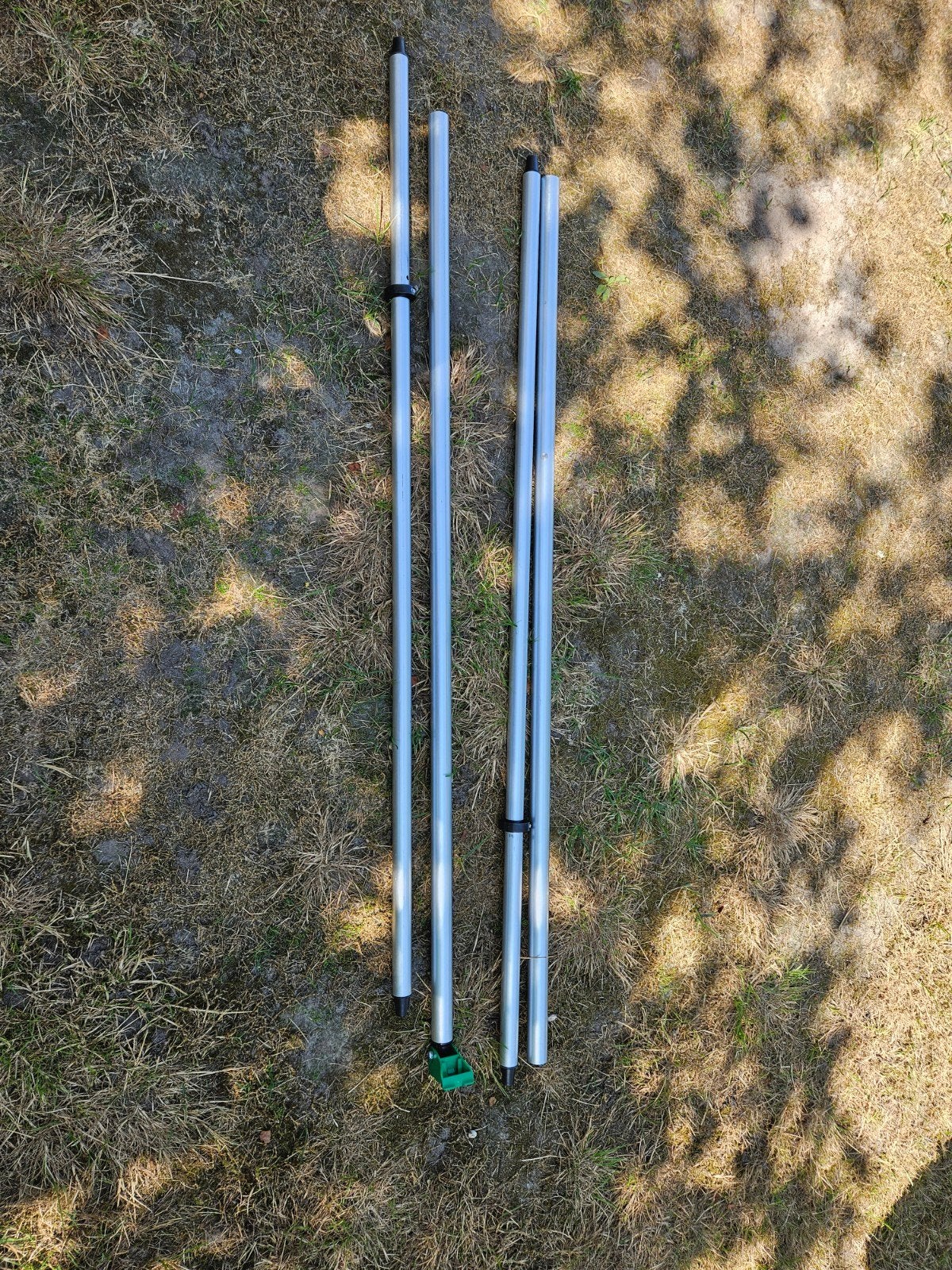 Luifel spannerstangen, Ophalen