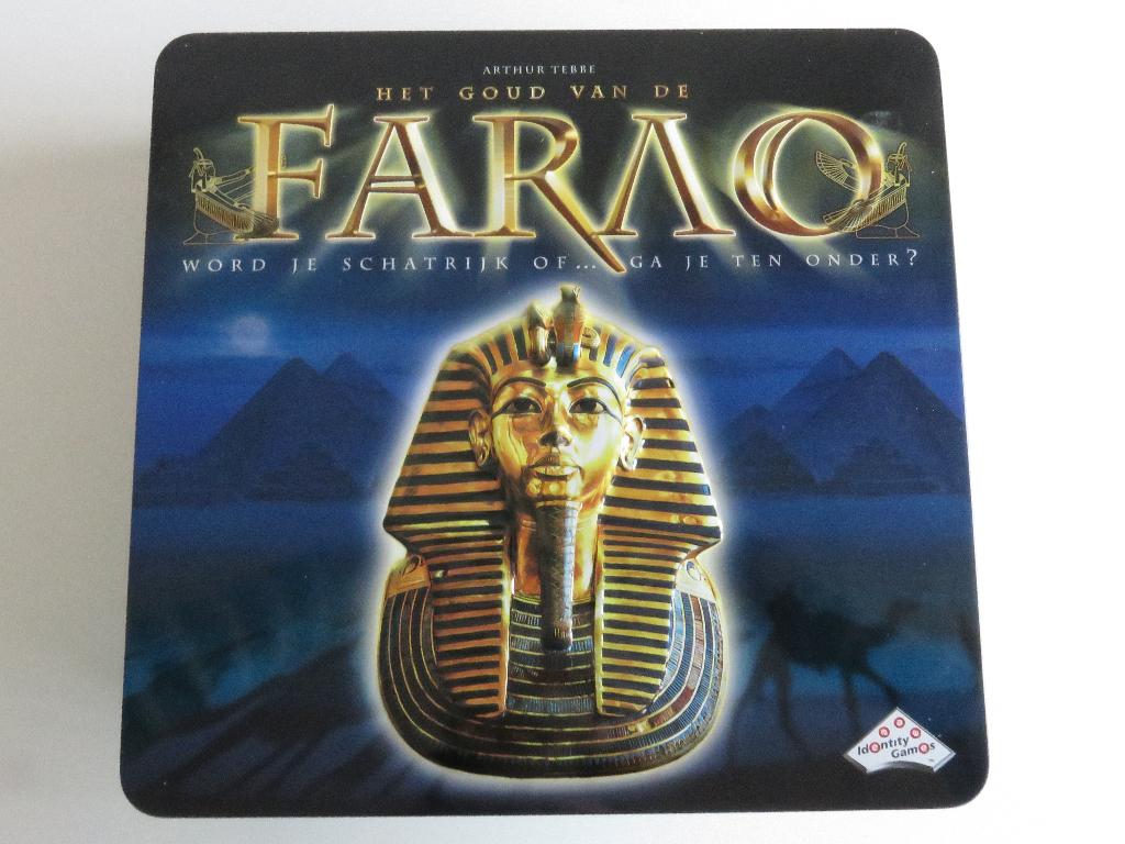 het goud van de Farao bordspel, Een of twee spelers, Ophalen of Verzenden, Zo goed als nieuw, Idententy Games