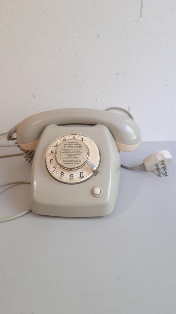 Retro PTT telefoon met draaischijf ter decoratie, T65, Ophalen of Verzenden, Huis en Inrichting