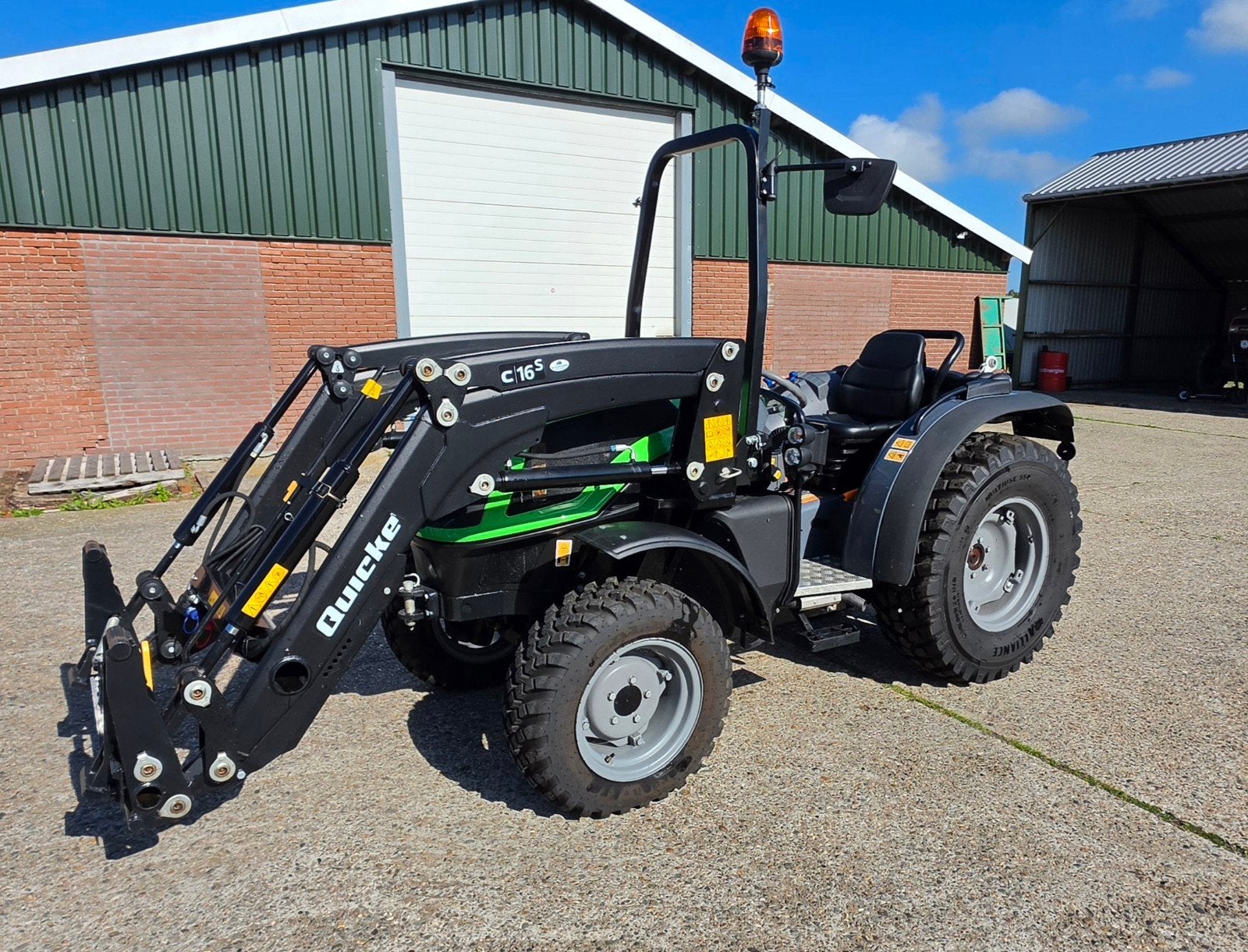 Deutz-Fahr 3050  met voorlader c16s  - nieuw 16 uur, Ophalen, Deutz - Fahr, Tot 2500, Nieuw