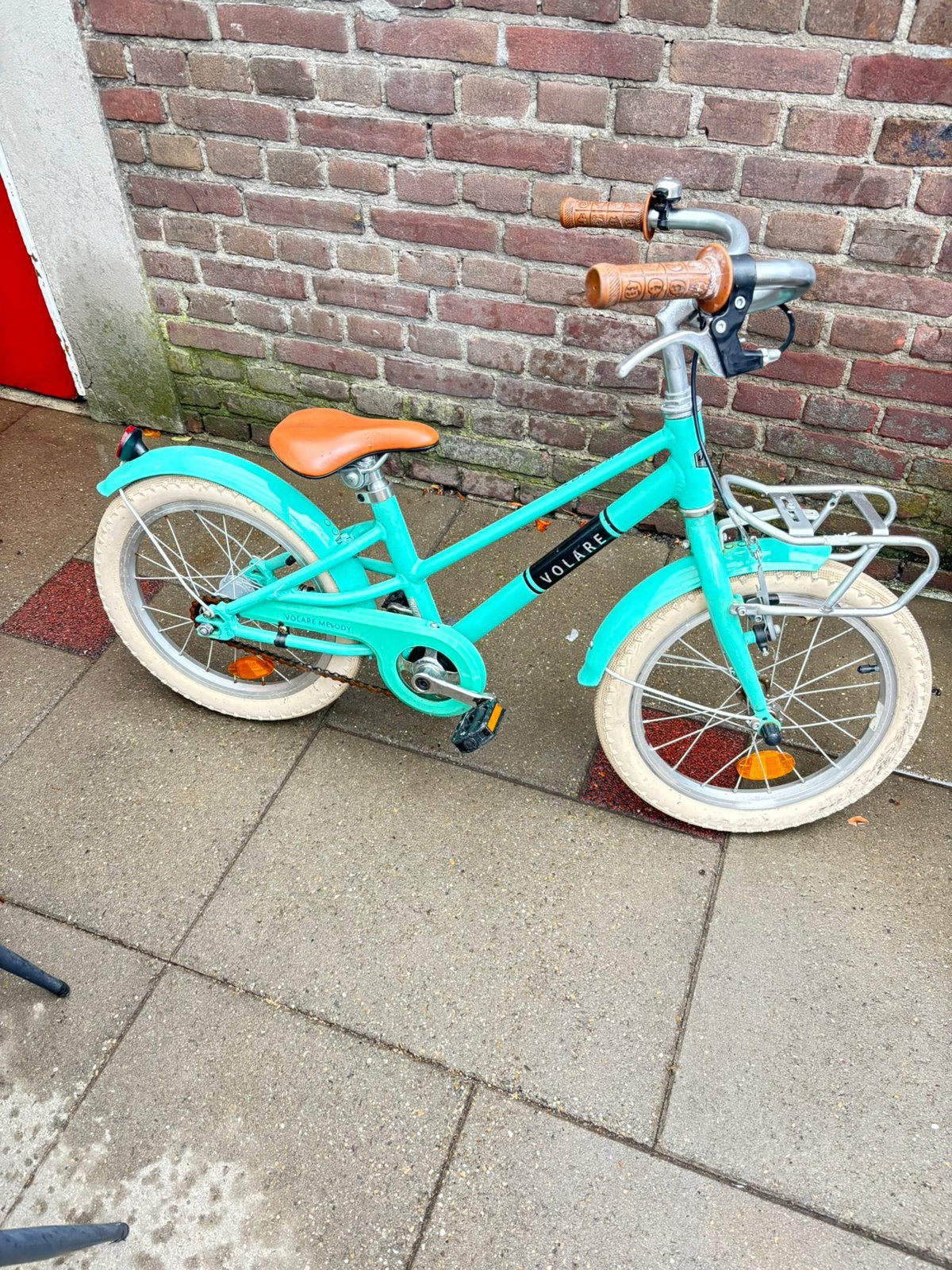 16 inch meisjesfiets, Fietsen en Brommers, Fietsen | Kinderfietsjes, Ophalen, Zo goed als nieuw, 16 tot 20 inch
